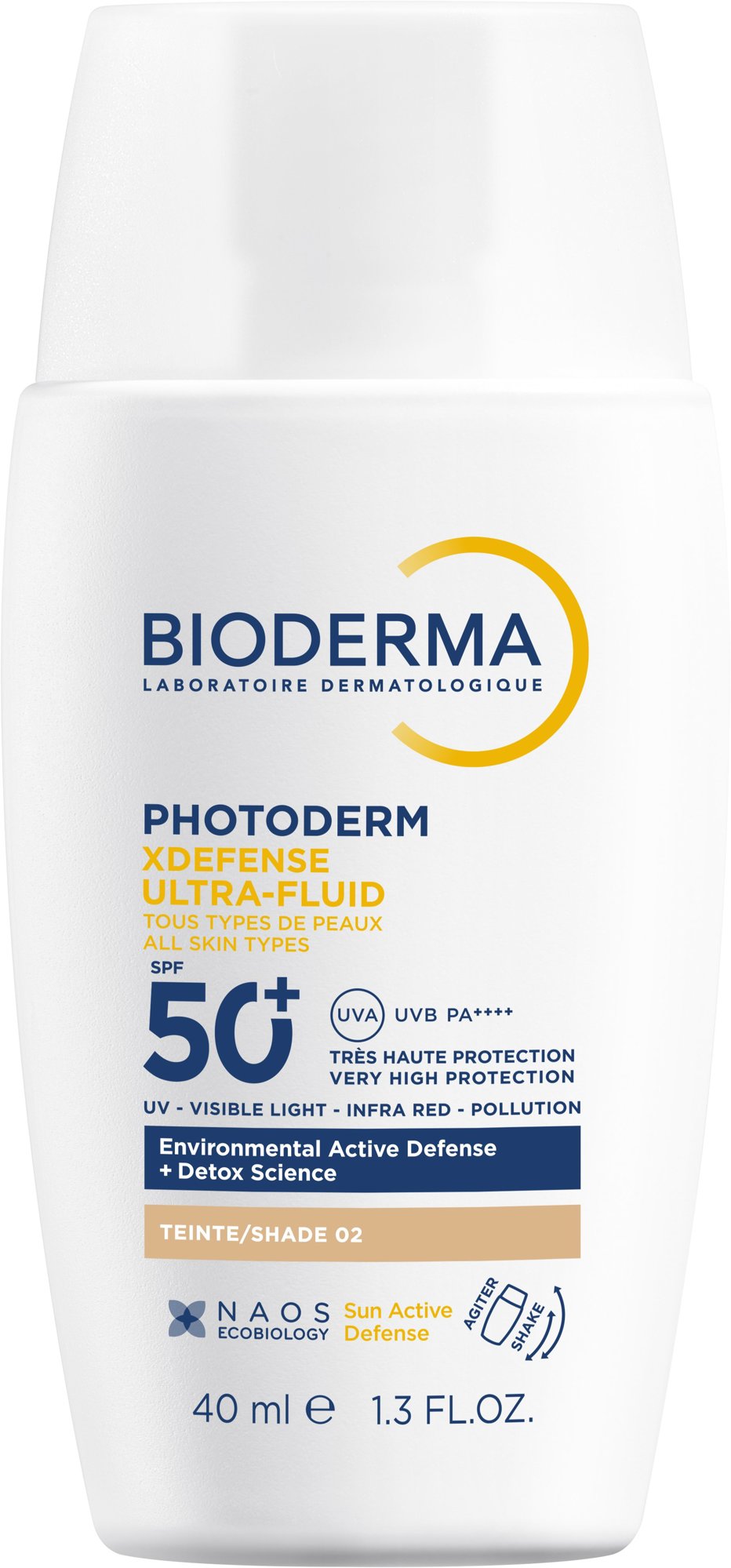 BIODERMA Photoderm XDefense tónovaná ultrafluidná ochrana SPF 50+ 40 ml