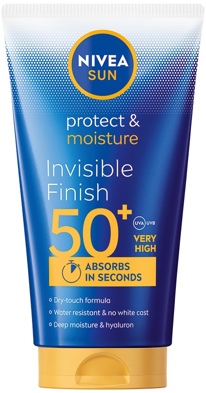 NIVEA Sun Protect & Moisture Invisible SPF 50+ 150 ml