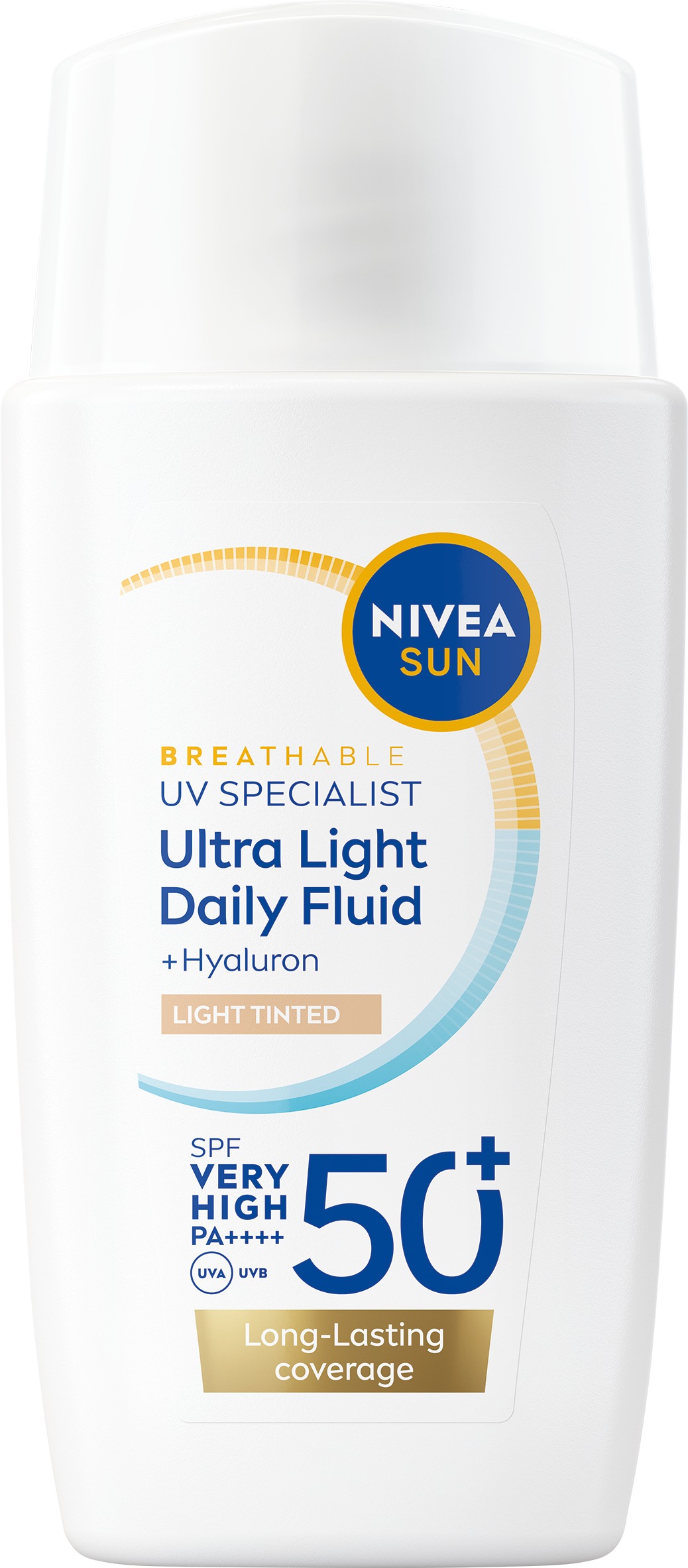 NIVEA Sun Tónovací krém-fluid SPF 50+ svetlý 40 ml