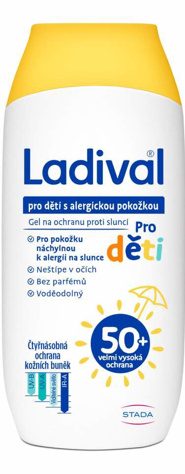 LADIVAL Detská alergická pokožka OF 50+ 200 ml