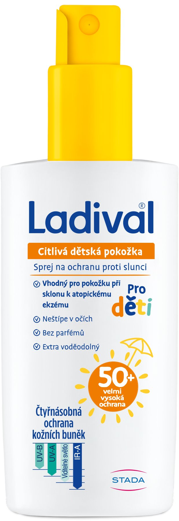 LADIVAL Pre deti OF 50+ 150 ml