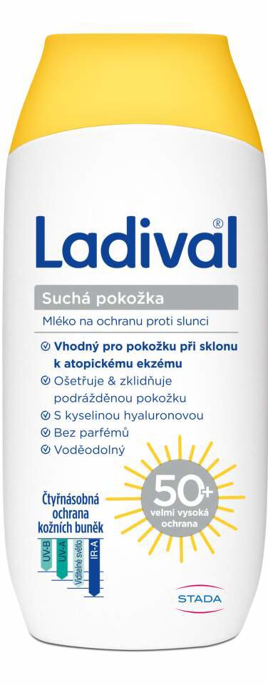 LADIVAL Suchá pokožka OF 50+ 200 ml