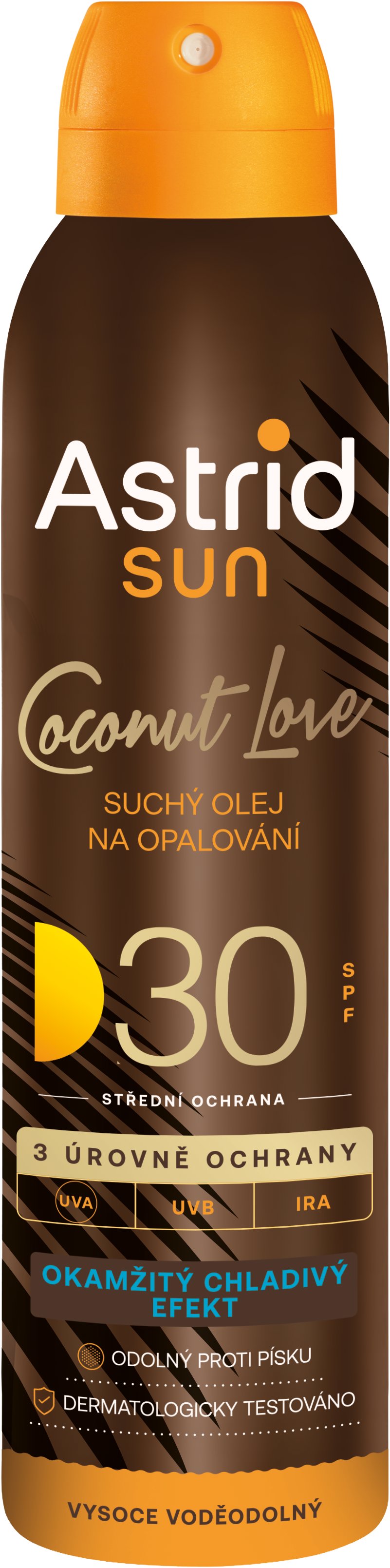 ASTRID SUN Suchý olej na opaľovanie SPF 30 150 ml