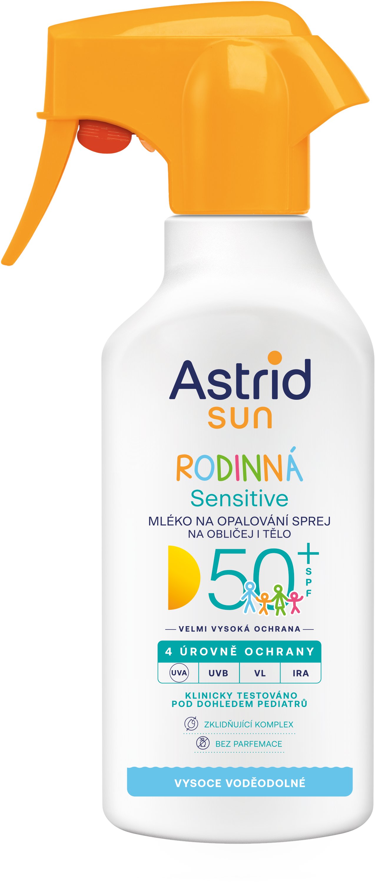 ASTRID SUN Sensitive sprej SPF 50+ 270 ml
