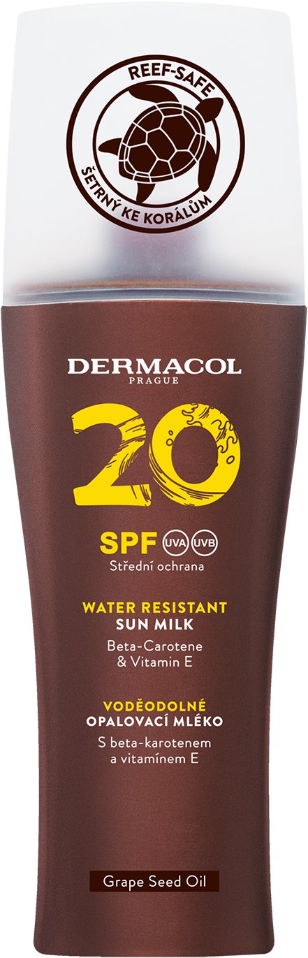 DERMACOL Sun Mlieko na opaľovanie SPF 20 200 ml