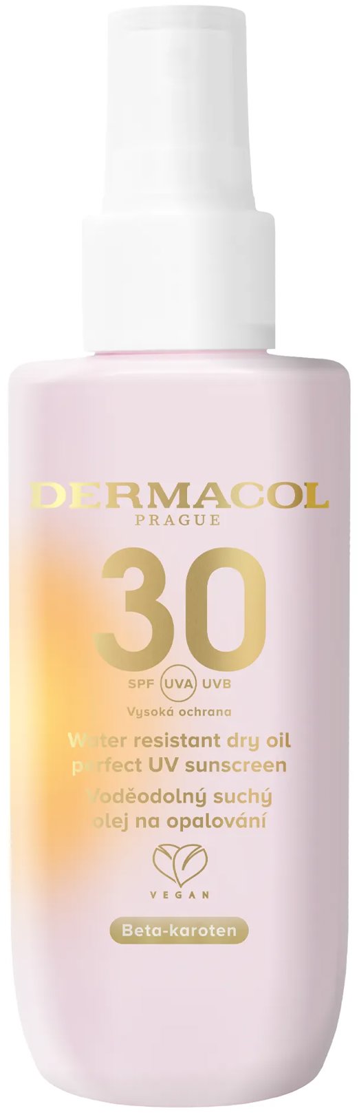 Dermacol Vodoodolný olej na opaľovanie SPF 30 150 ml
