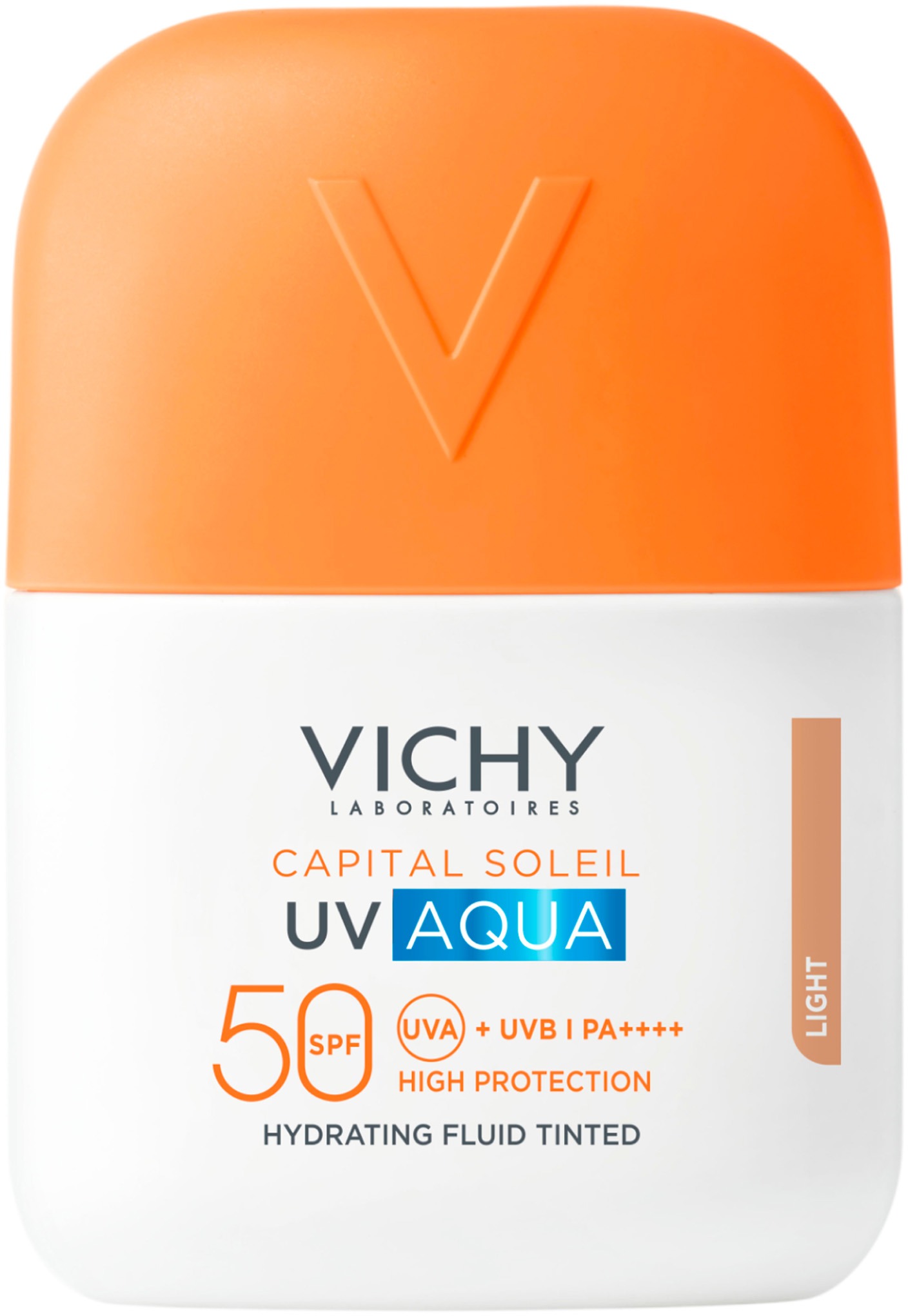 VICHY Capital Soleil UV Aqua fluid SPF 50 tónovaný light 50 ml