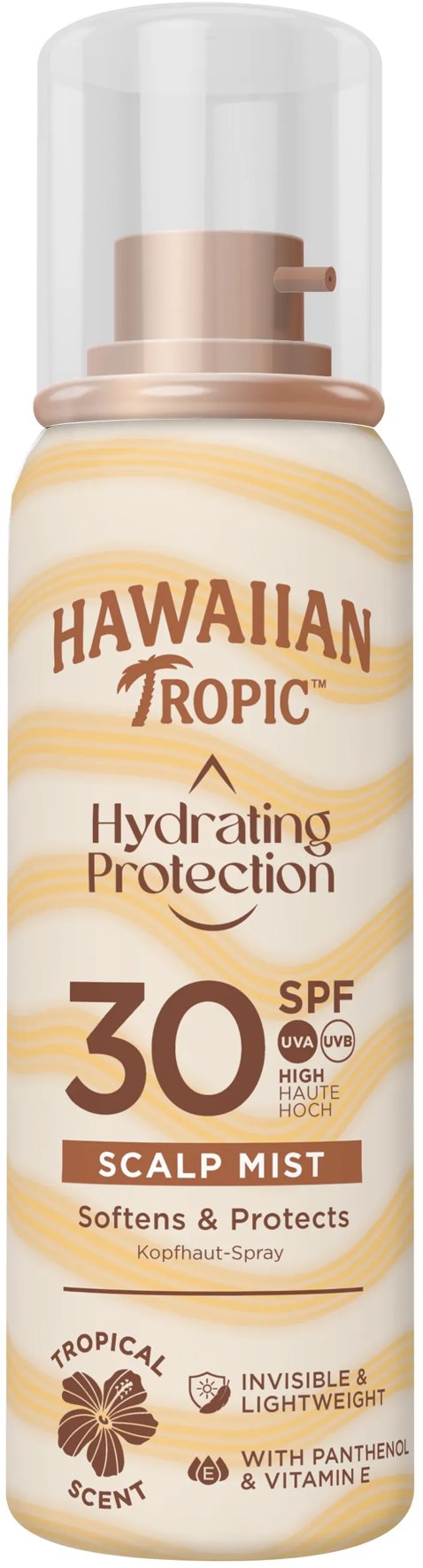 HAWAIIAN TROPIC Hydrating Protection Scalp and Hairline Mist SPF30 60 ml
