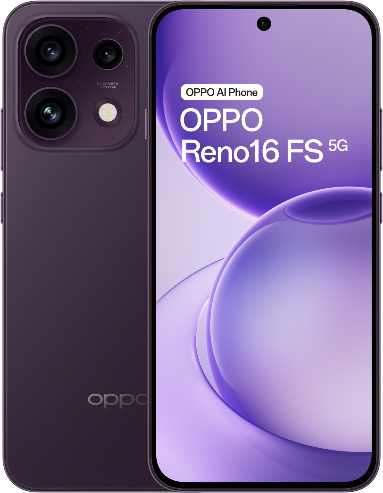 OPPO Reno16 FS 5G 8 GB/512 GB Purple Black