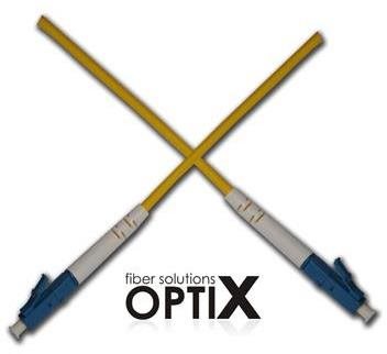 OPTIX LC-LC optický patch cord 09/125 1 m G657A simplex