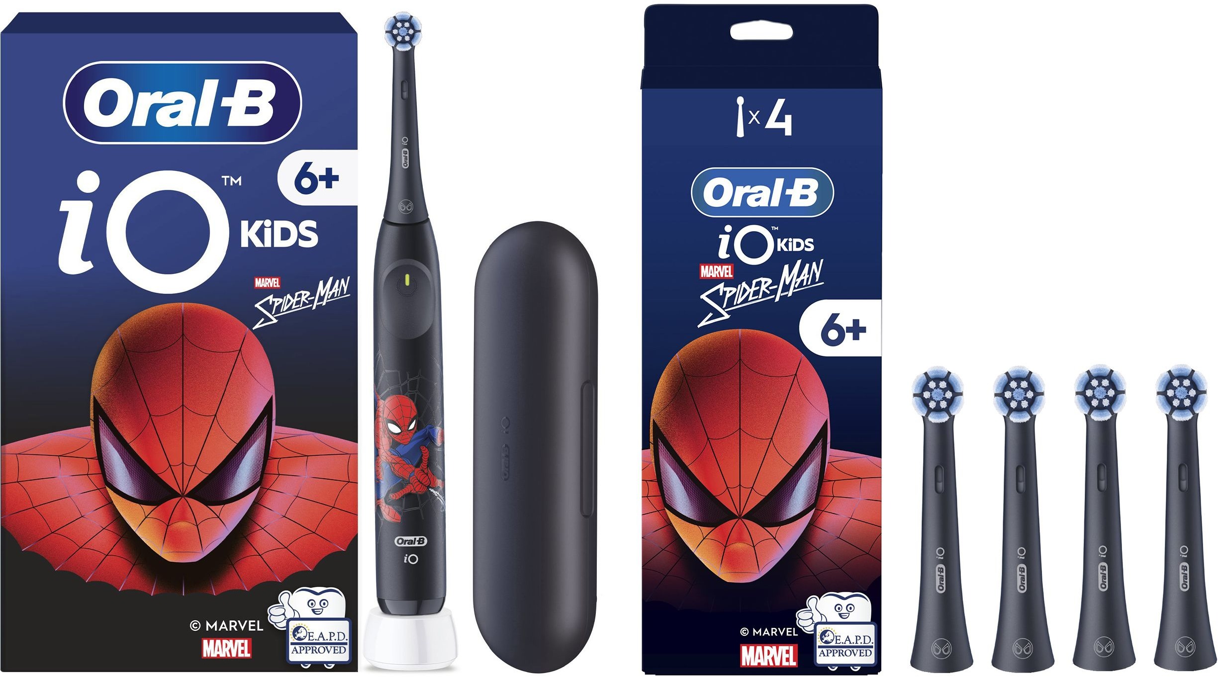 Oral-B iO Spiderman + Spiderman 4ct hlavice
