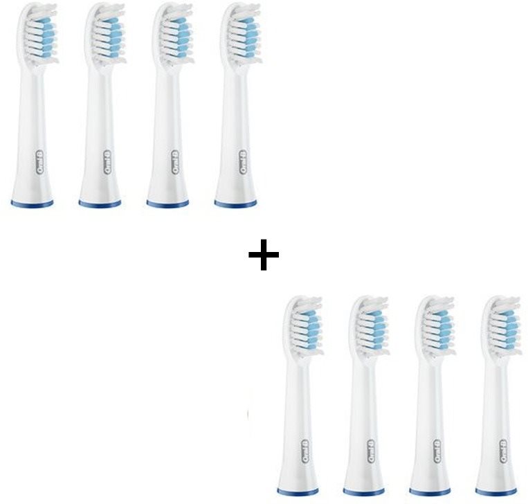 Oral-B Pulsonic Sensitive, 4 ks + Oral-B Pulsonic Sensitive, 4 ks