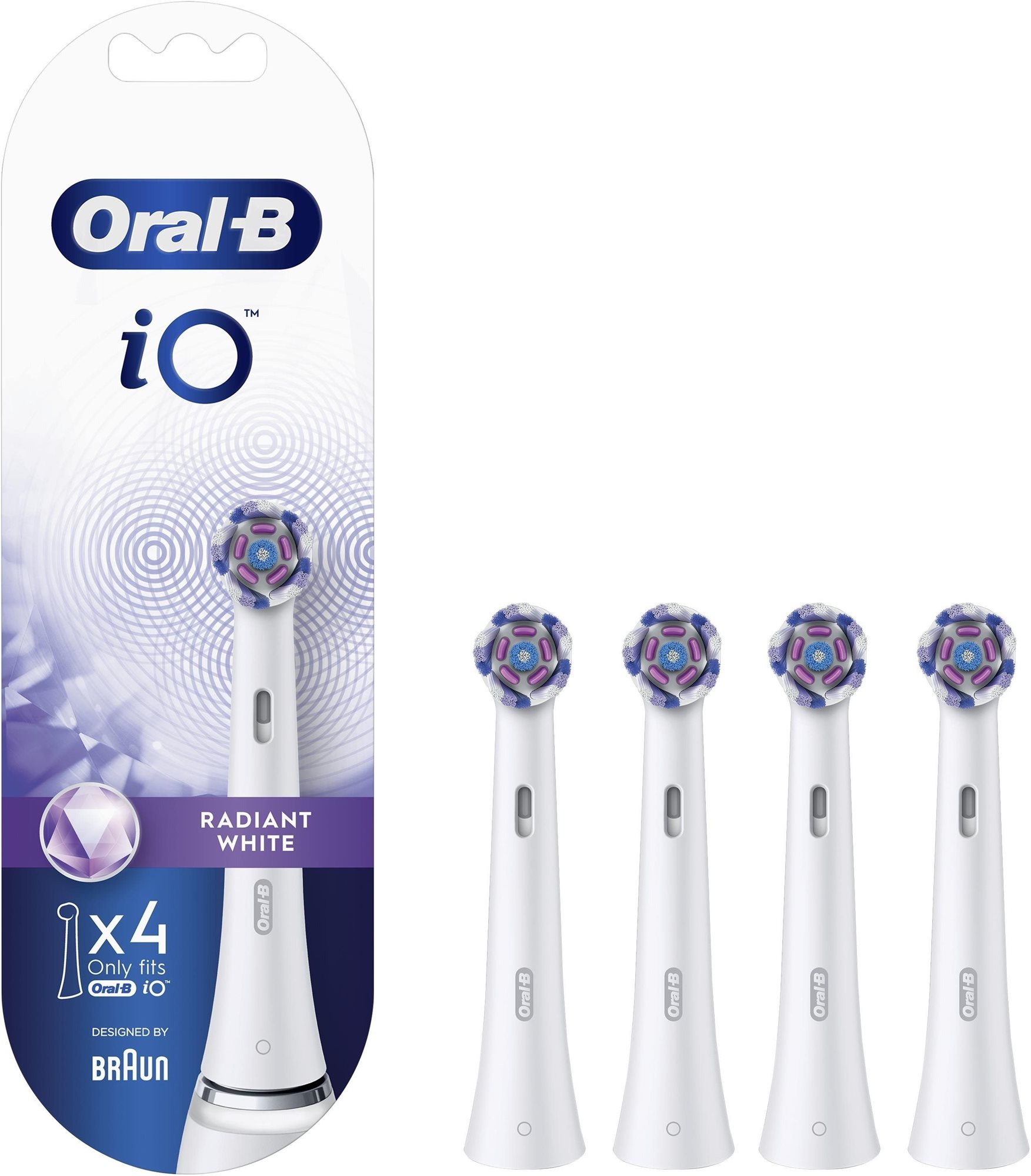 Oral-B iO Radiant White, 4 ks