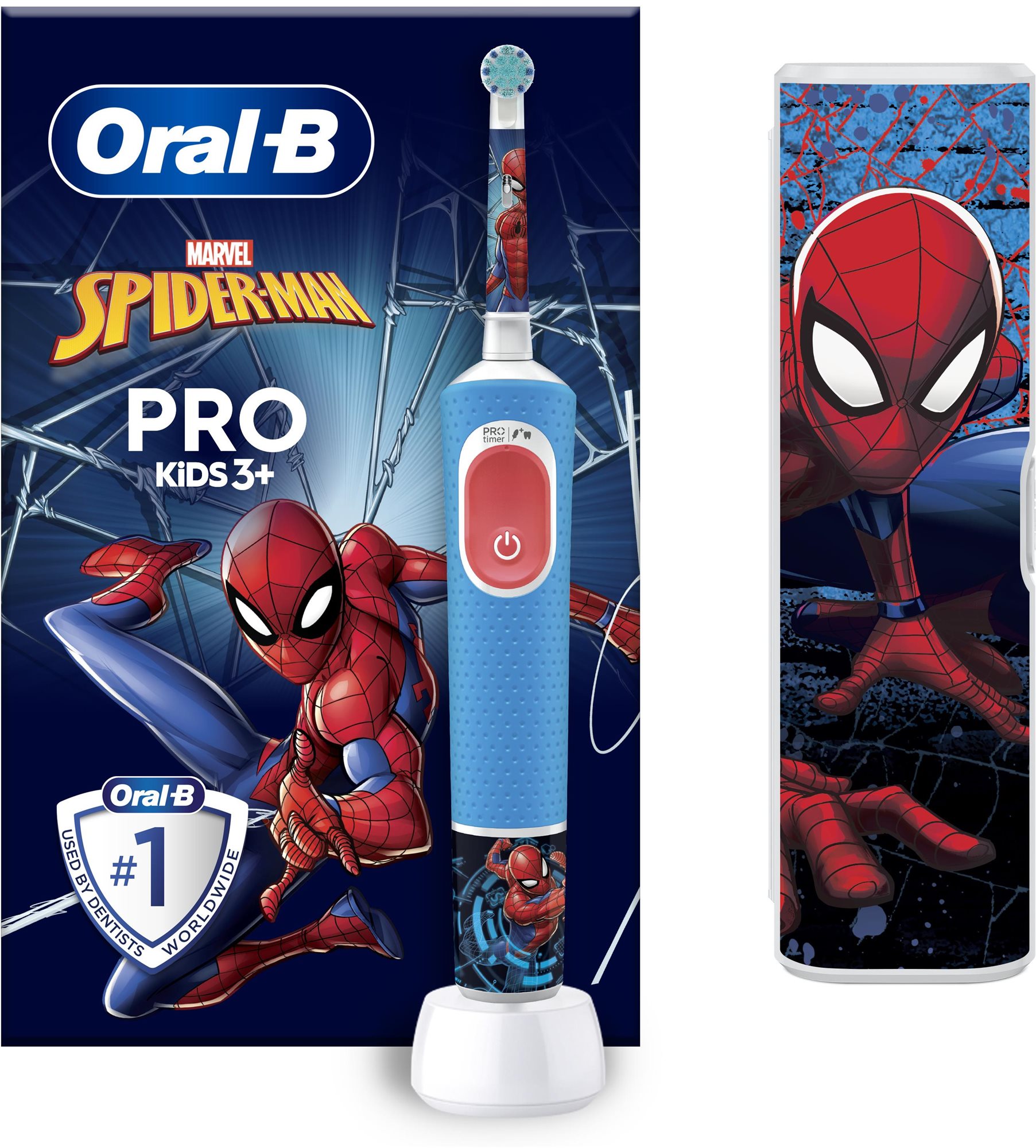 Oral-B Pro Kids Spiderman s puzdrom