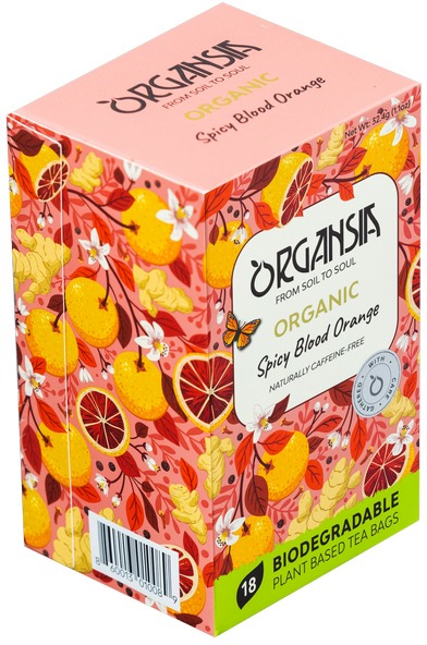 ORGANSIA BIO Spicy Blood Orange 18× 1,8 g, prebal