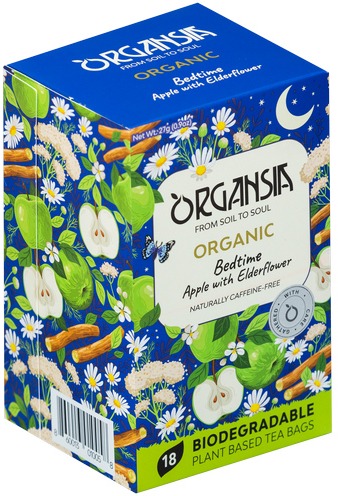 ORGANSIA BIO Bed Time Apple s Elderflower 18× 1,5 g, prebal