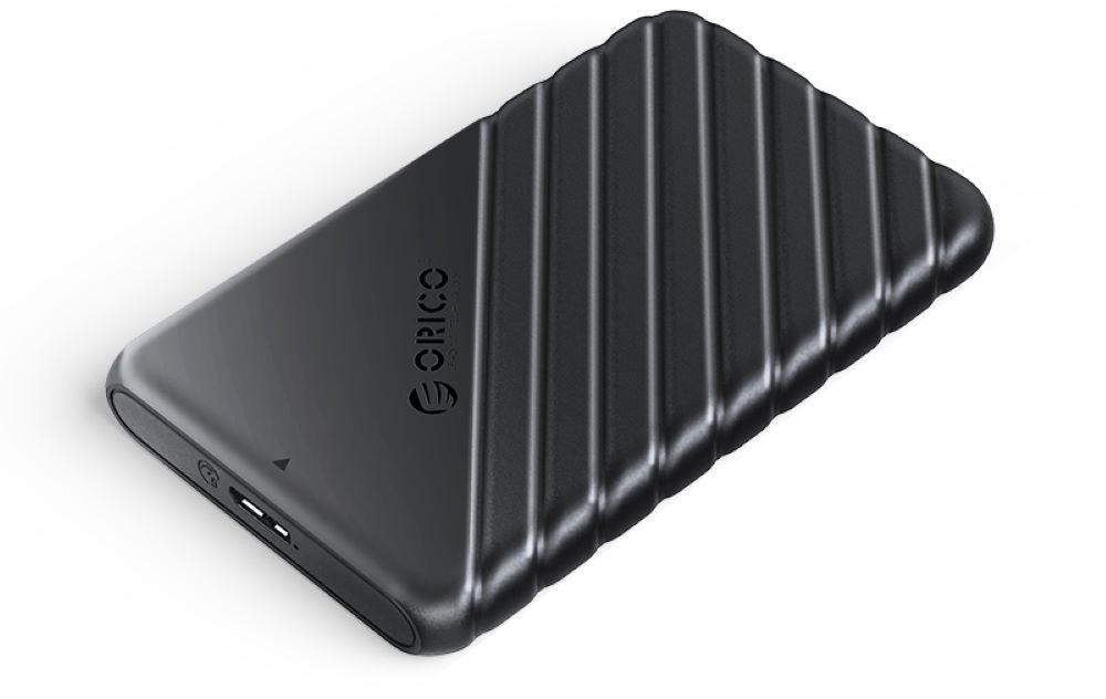 ORICO 2.5 inch USB3.0 Micro-B Hard Drive Enclosure Black