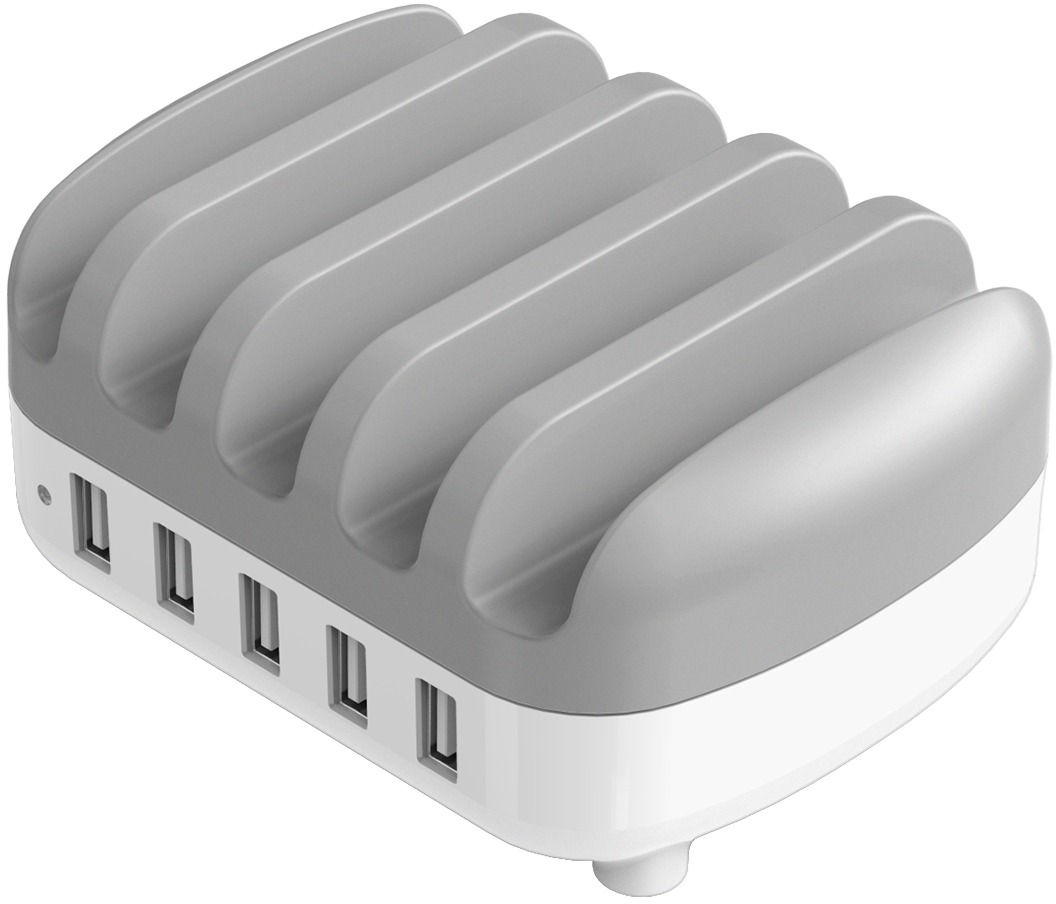 ORICO Charger Station 220 V – 5× USB 40 W White
