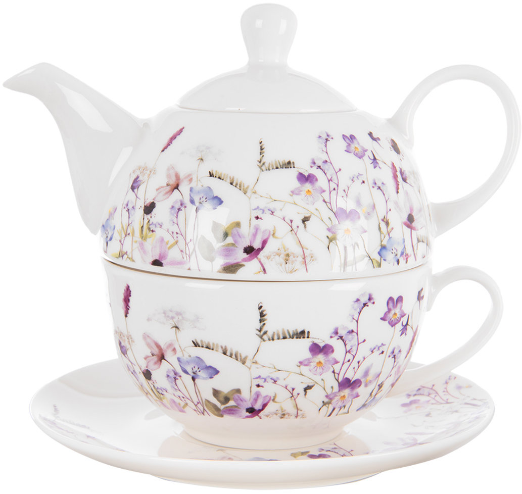 ORION Čajová súprava porcelán 3 ks LÚKA