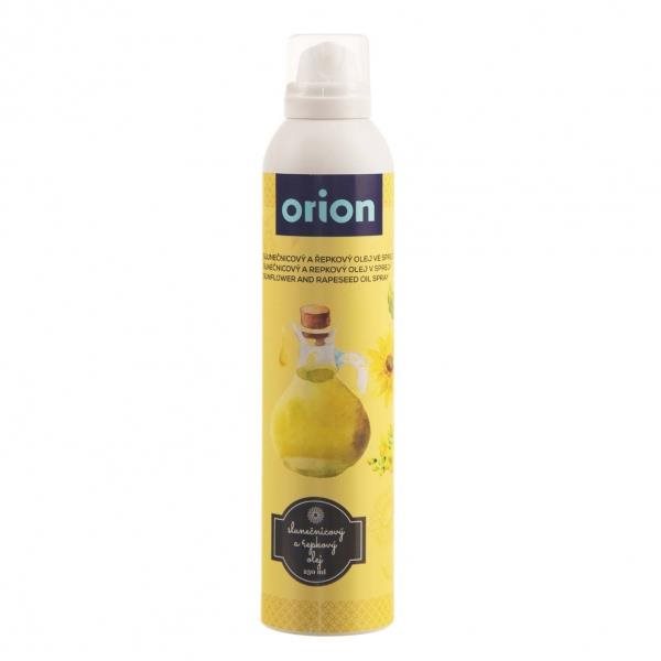 Orion Olej slnečnicový/repkový na pečenie sprej 250 ml