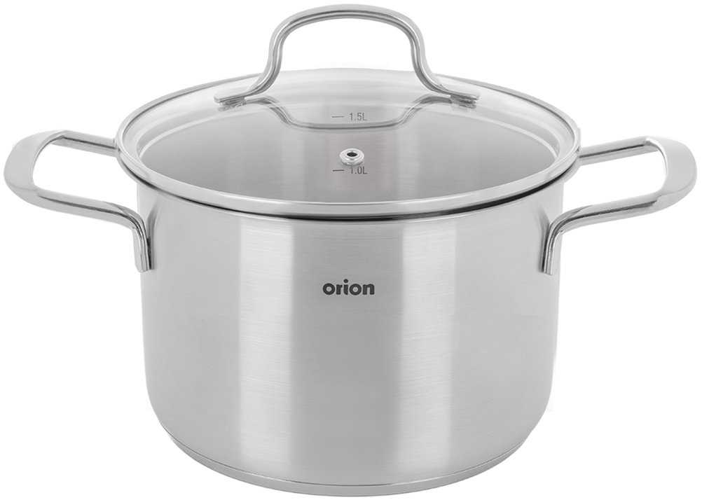 ORION Hrnec nerez ANETT Glass 2 l poklice sklo