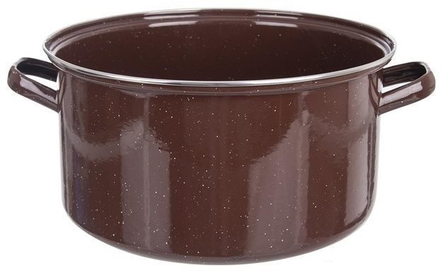 ORION Kastról smalt BROWN LEM 19 l