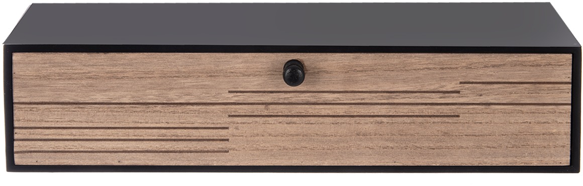 ORION LINE Kazeta na čajové vrecká vyklápacie 43,5 × 9 × 11 cm drevo