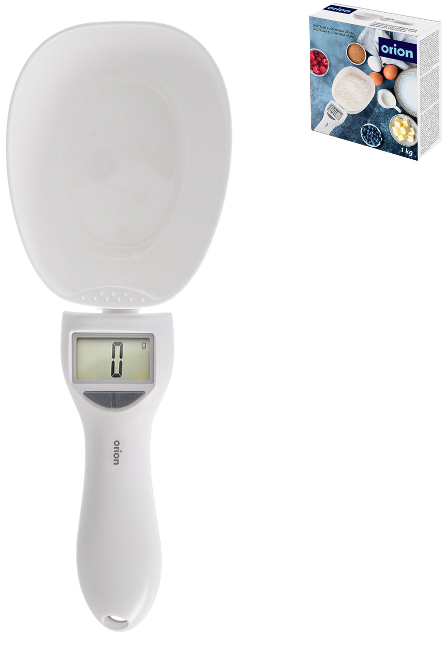 Orion Váha kuch. digit. UH 1 kg + miska s rukoväťou 0,27 l
