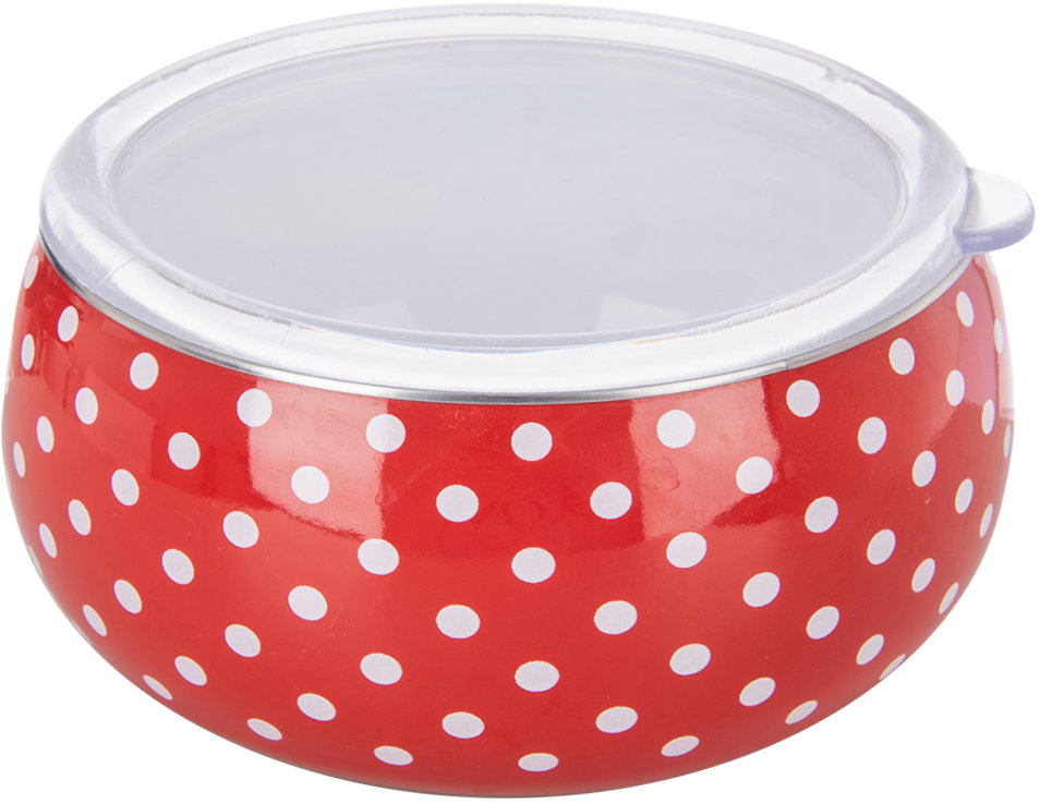 Orion Miska smalt BODKA Lem + viečko pr. 15,5 cm