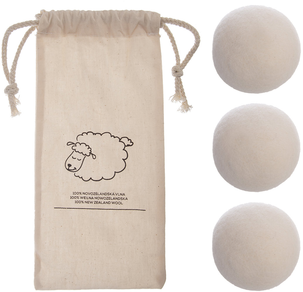 Orion Loptička vlna do sušičky + vak 3 ks EKO
