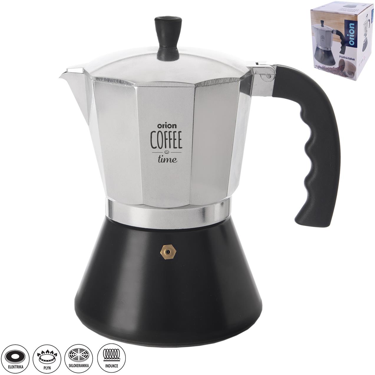 ORION Moka kanvička 0,45 l Al/UH