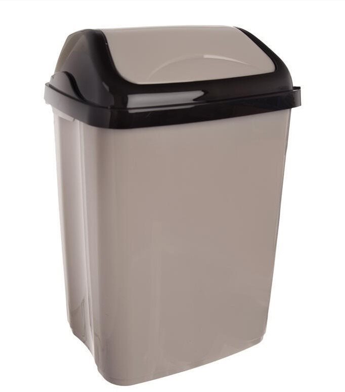 Orion Plastový odpadkový kôš kolíska 26 l kávovo hnedý