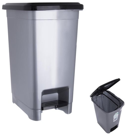 Kôš odp. UH s pedálom SLIM 25 l