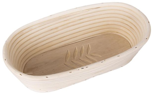 Ošatka ratan oválna 32 × 15 × 9 cm LÍSTKY