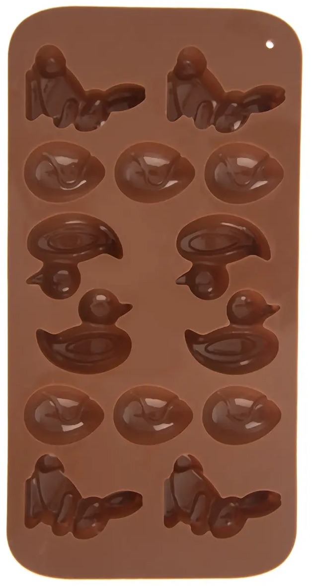 Orion Forma silikón Veľká Noc 14 hnedá