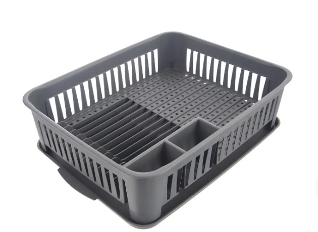 Orion Odkvapkávač Dish 2 diely 43 × 32 × 12 cm sivý, UH