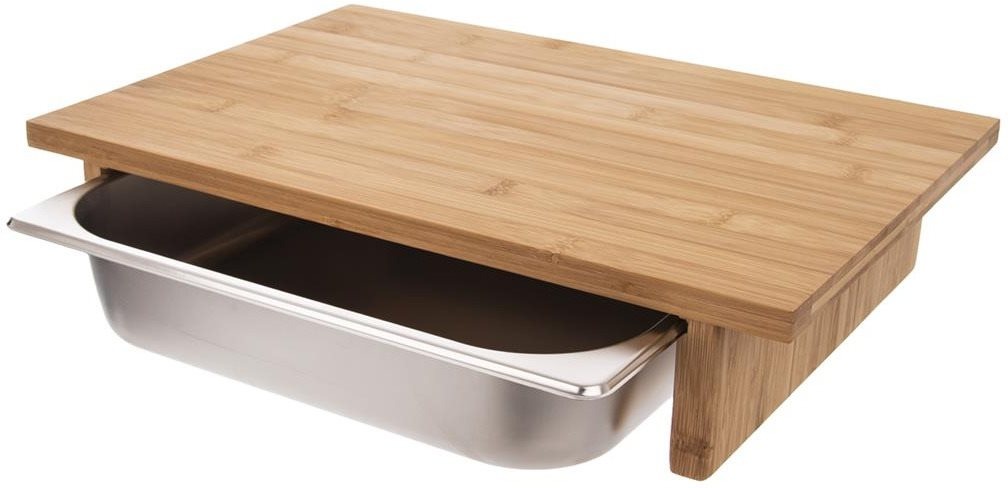 ORION Lopárik bambus 42 × 29 cm + zásobník antikor