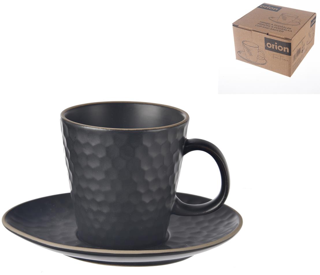 ORION TEA TIME Hrnček kamenina + podšálka espresso 0,1 l