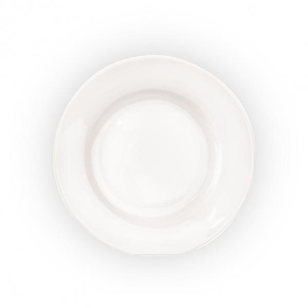 Orion Tanier porc. dezertný okrúhly biely pr. 15,5 cm