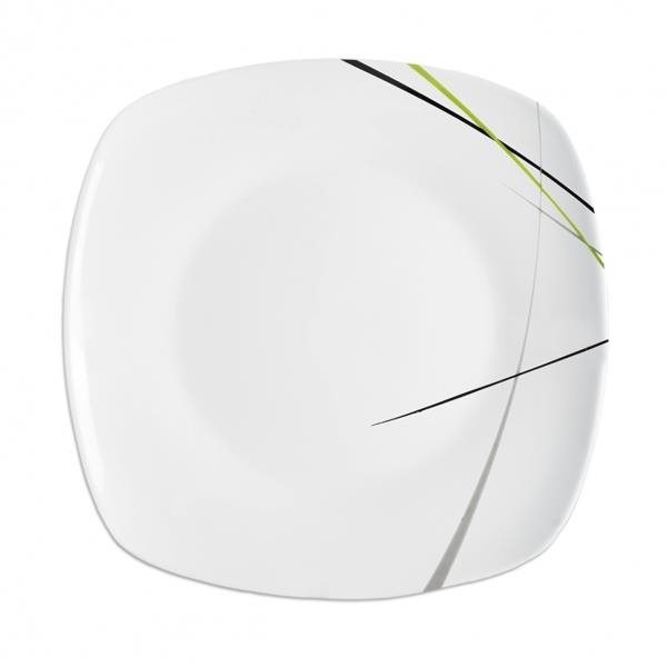 Orion Tanier porc. GREEN hranatý plytký