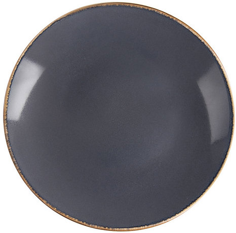 ORION Talíř dezertní GLAZE 20,5 cm šedý keramika