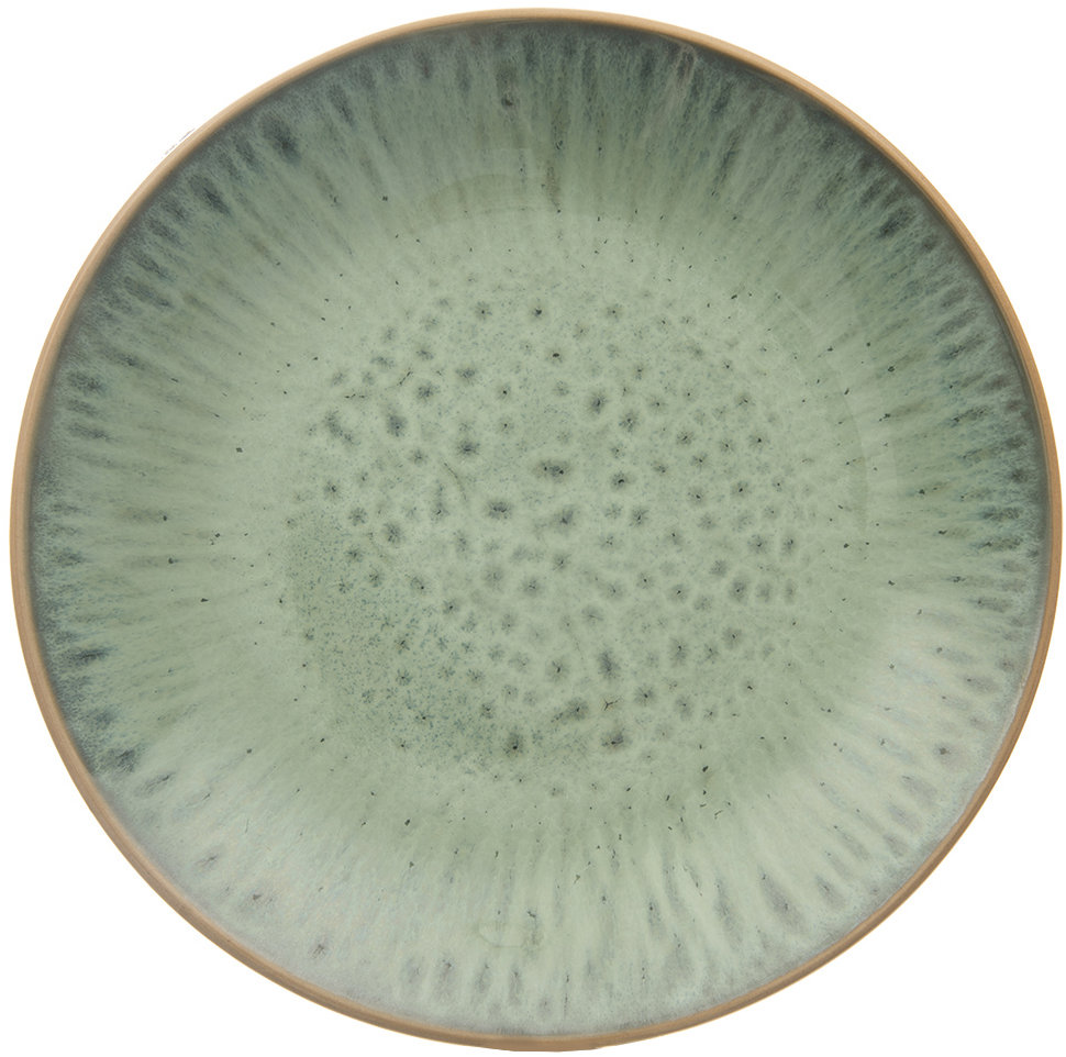 ORION Talíř dezertní GLAZE 20,5 cm zelený keramika