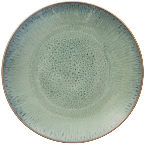 ORION Talíř mělký GLAZE 27 cm zelený keramika