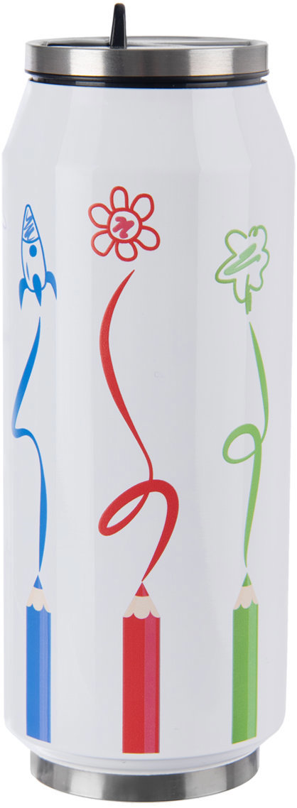 ORION Termoska/Plechovka 0,5 l pastelky nerez