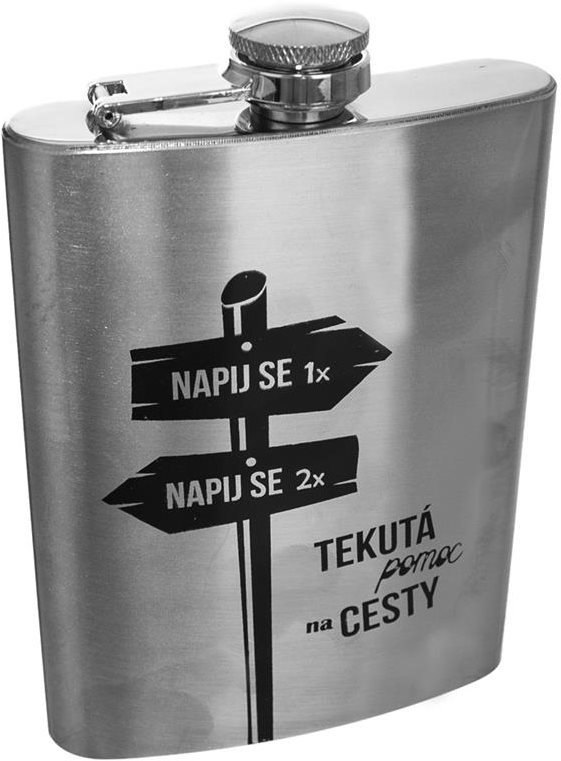 Orion Ploskačka nerez TEKUTÁ POMOC NA CESTY 240 ml