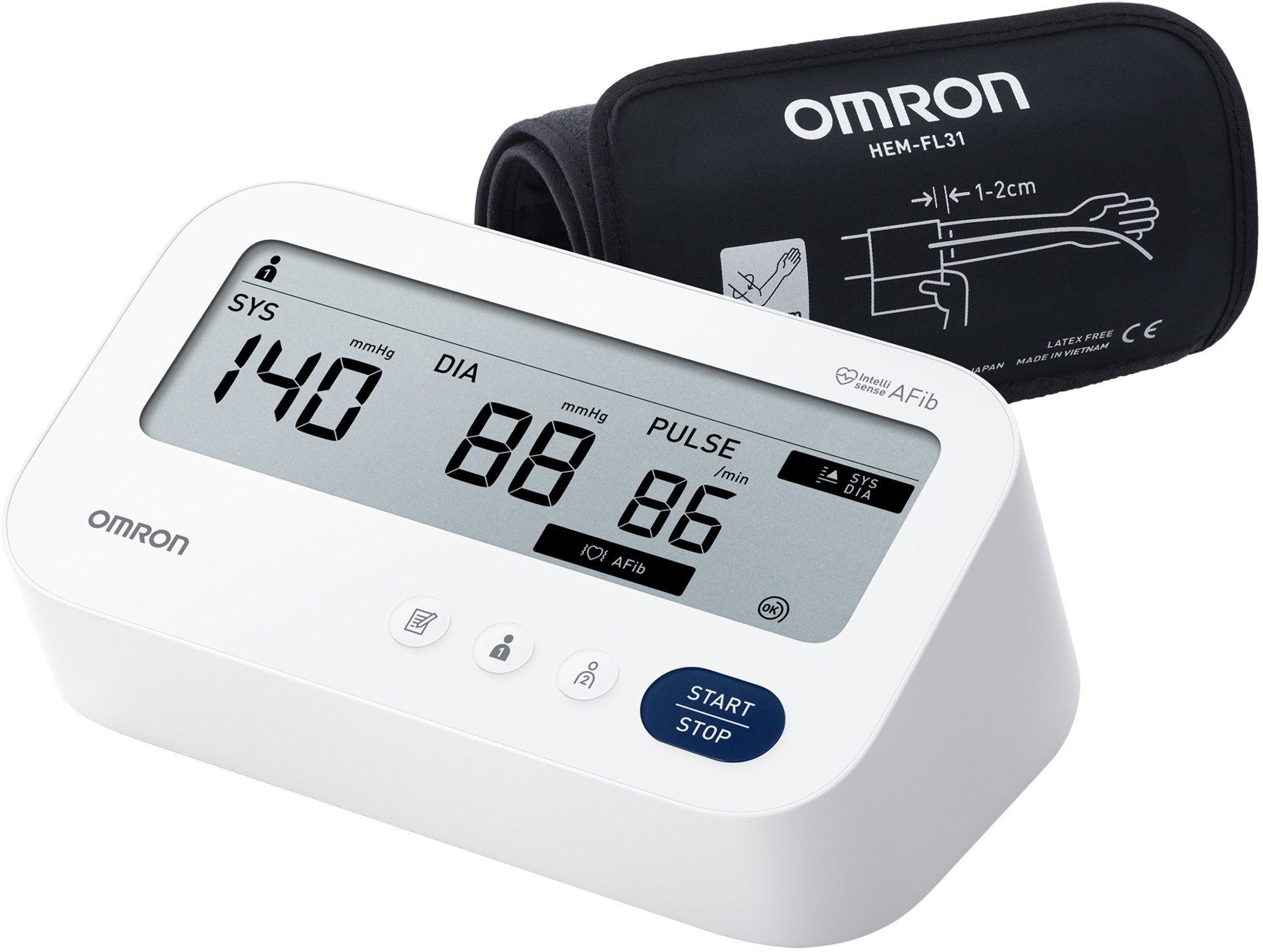 OMRON M3 Comfort AFib + predĺžená záruka na 5 rokov