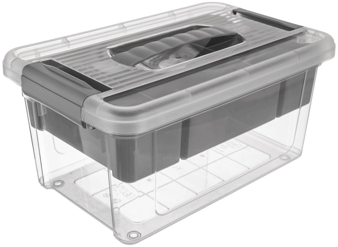 ORION MULTI Stormax Box UH obdĺžnik 9 l + vklad sivý
