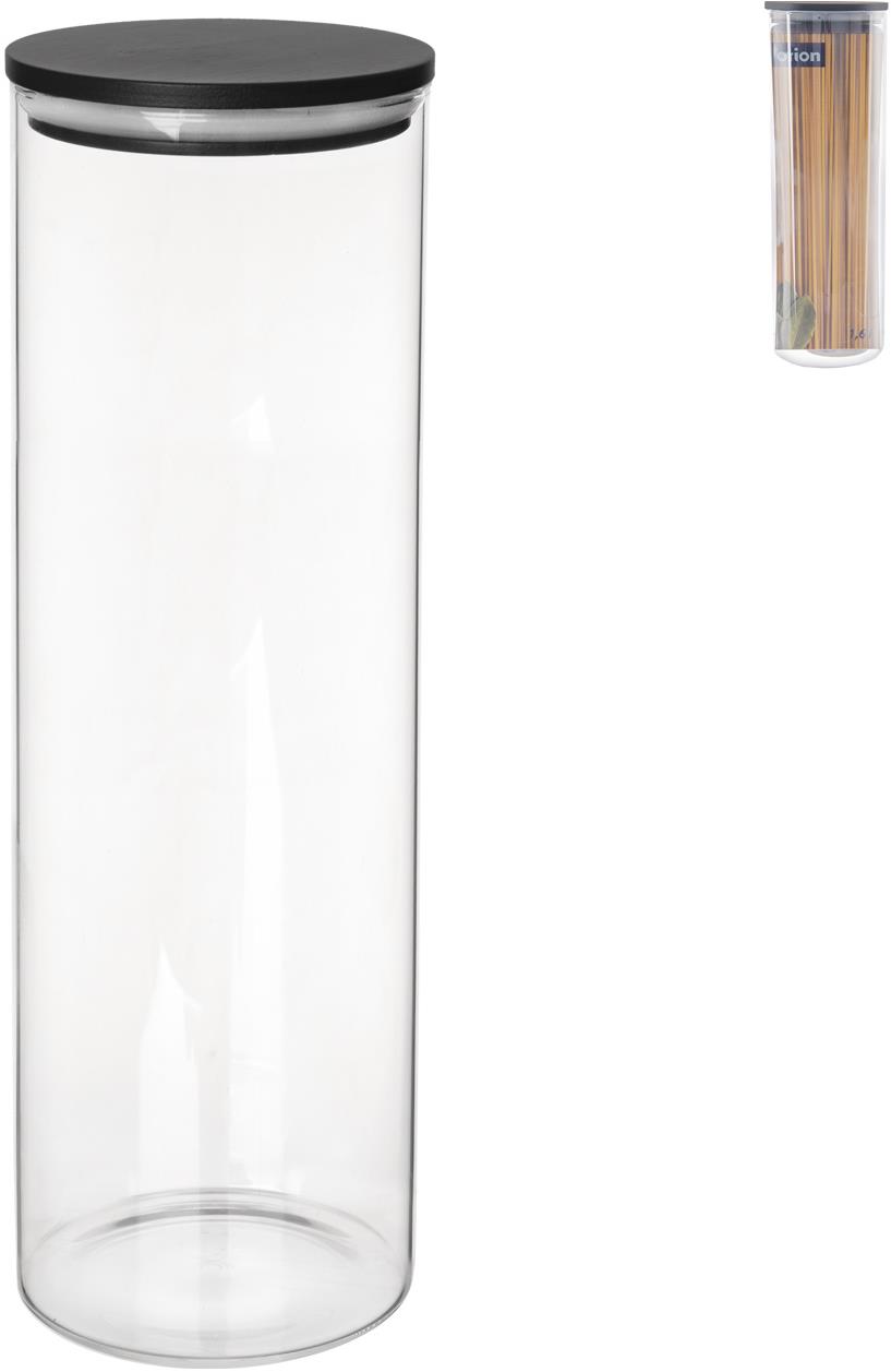 ORION 1,6 l guľatá borosilikátové sklo/bambus