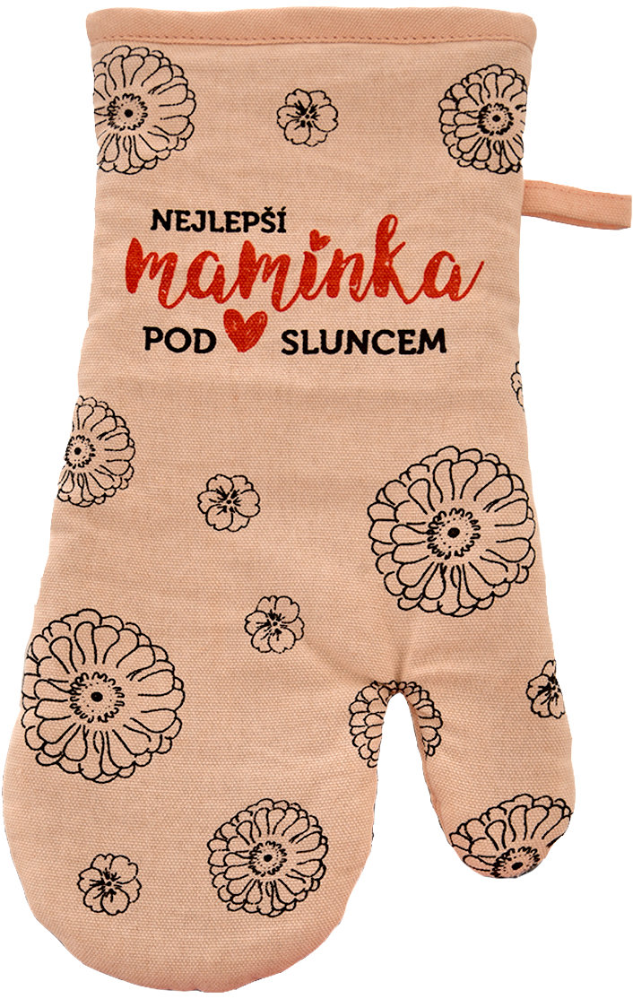 ORION Chňapka bavlna + magnet Najlepšia mamička CZ