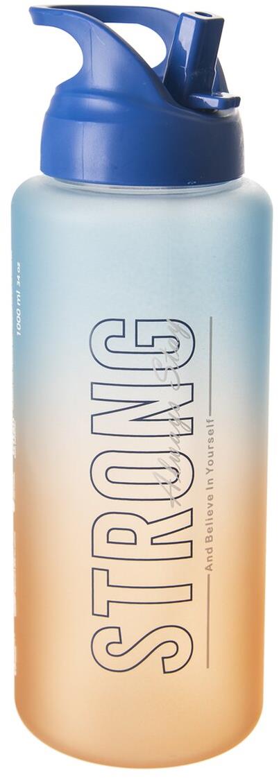ORION Fľaša Moly tritan uzáver blue-orange 1 l